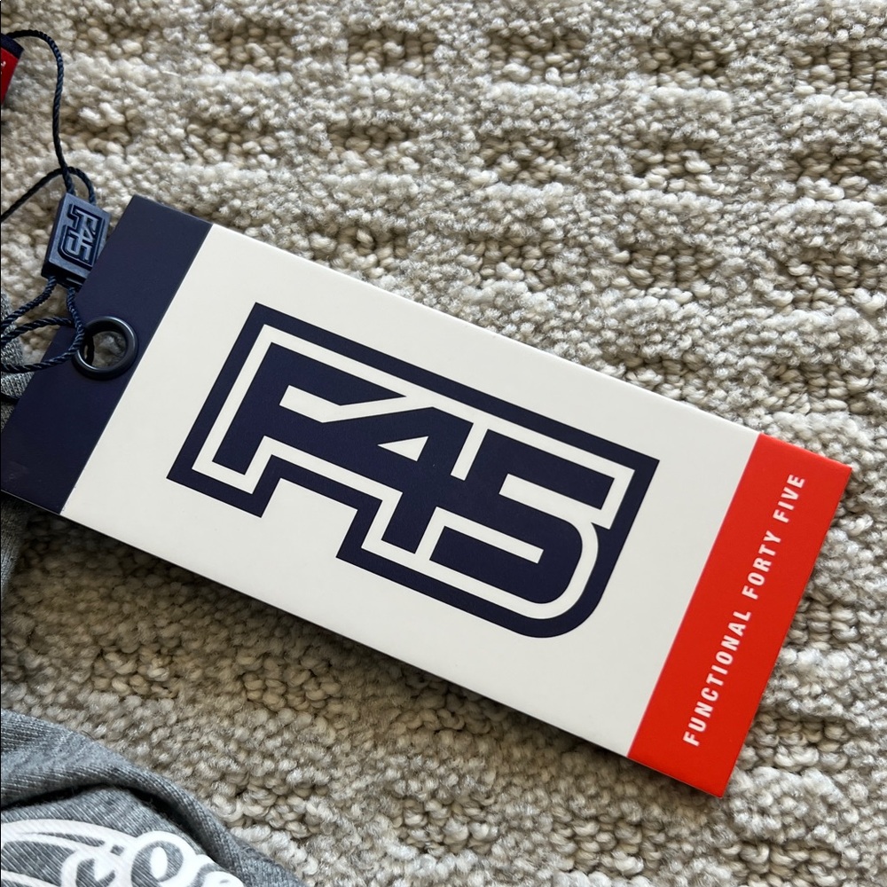 F45 Red and Gray Men's Athletic Tee - Picture 6 of 6